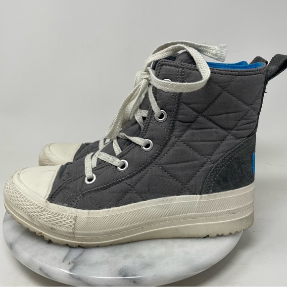 Converse Shoes - Converse Quilted Lace-Up Boots Shoe Tall Women Size 9
